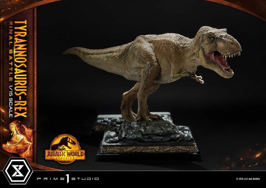 Tyrannosaurus-Rex (Regular Version) Jurassic World: Dominion (Film) – Prime1Studio – ActionFigure Brasil