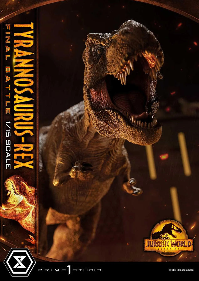 Tyrannosaurus-Rex (Regular Version) Jurassic World: Dominion (Film) – Prime1Studio – ActionFigure Brasil