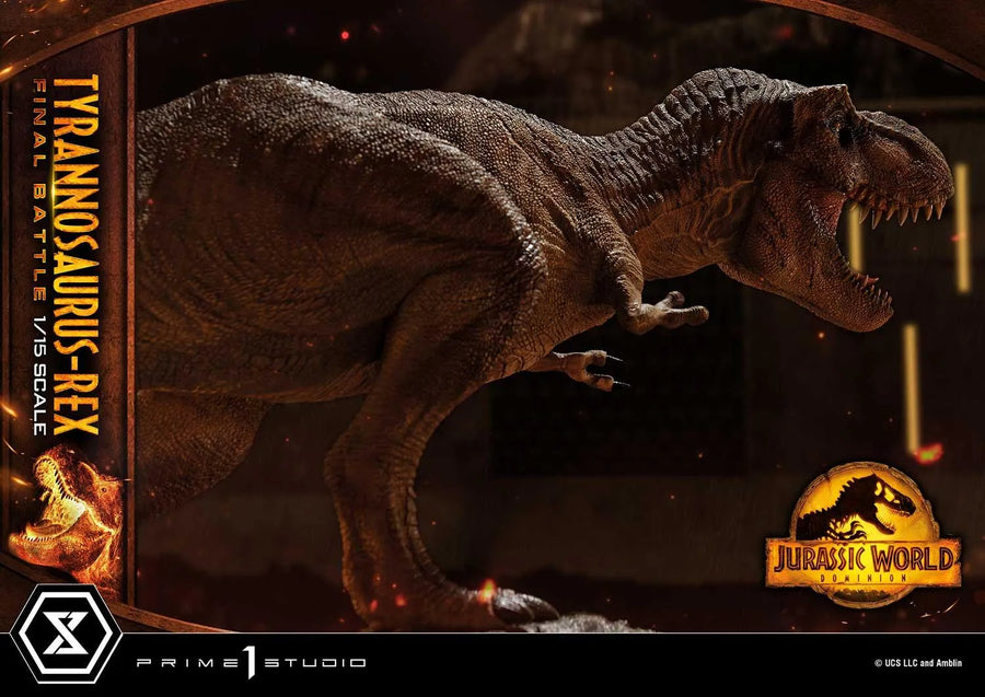 Tyrannosaurus-Rex (Regular Version) Jurassic World: Dominion (Film) – Prime1Studio – ActionFigure Brasil