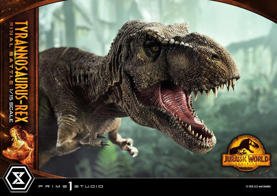 Tyrannosaurus-Rex (Regular Version) Jurassic World: Dominion (Film) – Prime1Studio – ActionFigure Brasil