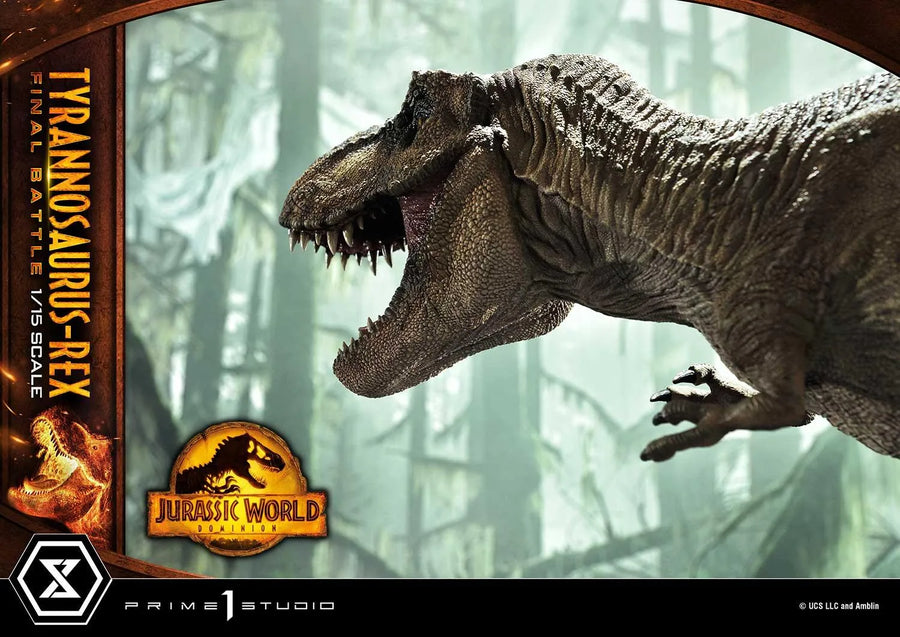 Tyrannosaurus-Rex (Regular Version) Jurassic World: Dominion (Film) – Prime1Studio – ActionFigure Brasil