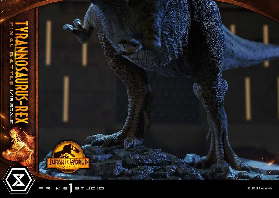Tyrannosaurus-Rex (Regular Version) Jurassic World: Dominion (Film) – Prime1Studio – ActionFigure Brasil