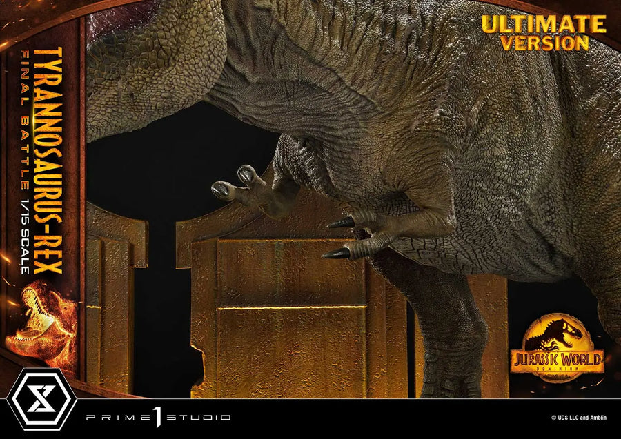 Tyrannosaurus-Rex (Ultimate Version) Jurassic World: Dominion (Film) – Prime1Studio – ActionFigure Brasil