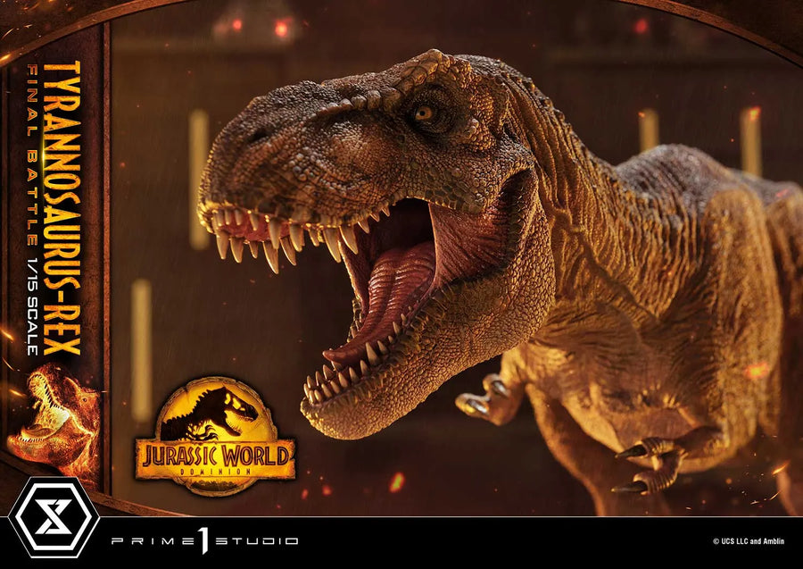 Tyrannosaurus-Rex (Ultimate Version) Jurassic World: Dominion (Film) – Prime1Studio – ActionFigure Brasil