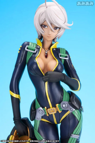 Uchuu Senkan Yamato 2199 - Yamamoto Akira - Yamato Girls Collection - 1/8 - Pilot Suit Ver. (MegaHouse)ㅤ – MegaHouse – ActionFigureBrasil — ângulo diferente