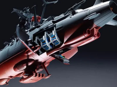 Uchuu Senkan Yamato 2199 - Yamato - Soul of Chogokin GX-64 (Bandai)ㅤ – Bandai – ActionFigureBrasil — iluminação de estúdio