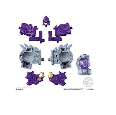 Uchuu Sentai Kyuranger - Minipla - Bandai Shokugan - Candy Toy - Ryu Voyager A (Bandai)ㅤ – Bandai – ActionFigureBrasil — embalagem