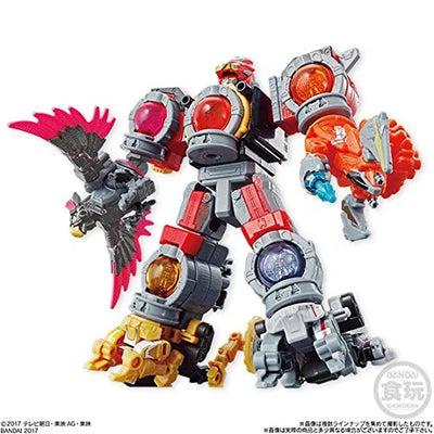 Uchuu Sentai Kyuranger - Minipla - Sasori Voyager (Bandai)ㅤ – Bandai – ActionFigureBrasil — ângulo diferente
