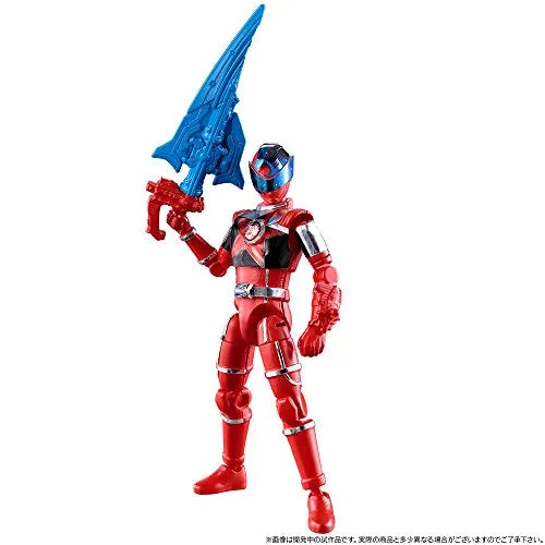 Uchuu Sentai Kyuranger - Shishi Red - Bandai Shokugan - Candy Toy - Uchuu Sentai Kyuranger Yu-Do 1 - Yu-Do - Shishi Red Orion (Bandai)ㅤ – Bandai – ActionFigureBrasil