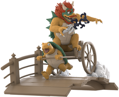 Ukiyo-E Rickshaw Kart: Turtle Daimao - LIMITED EDITION: 500 – Mighty Jaxx – ActionFigure Brasil