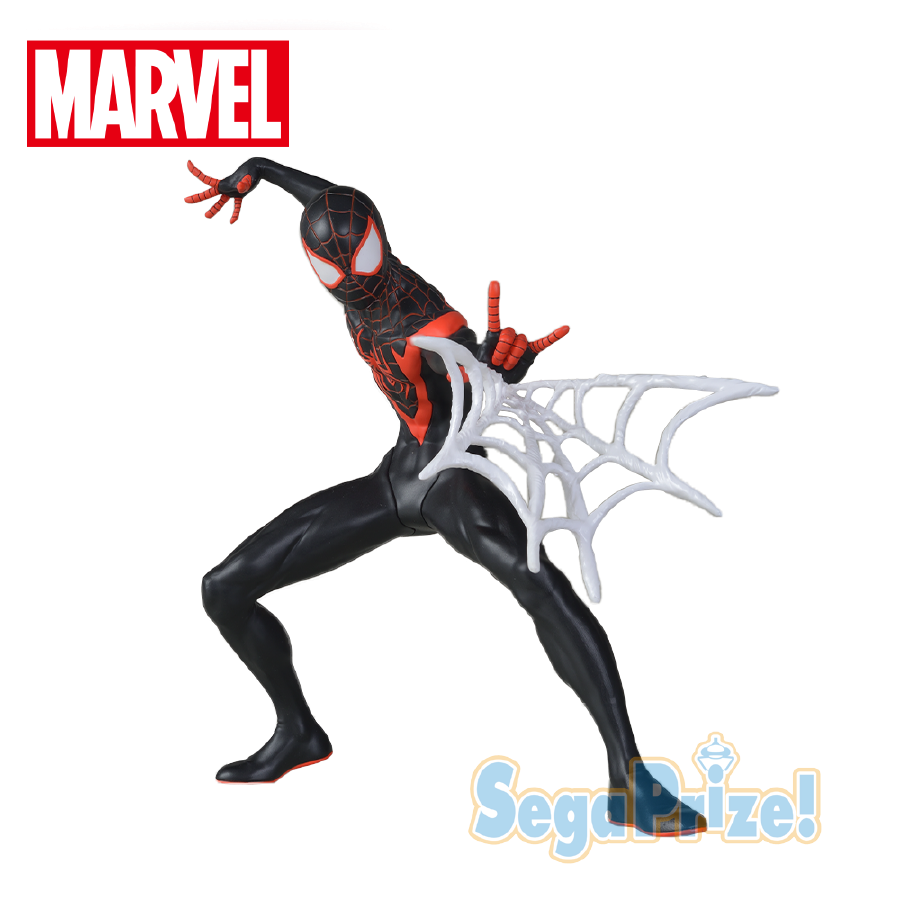 Ultimate Comics: Spider-Man - Miles Morales - Marvel Comics 80th Anniversary - SPM Figure (SEGA)ㅤ – SEGA – ActionFigureBrasil