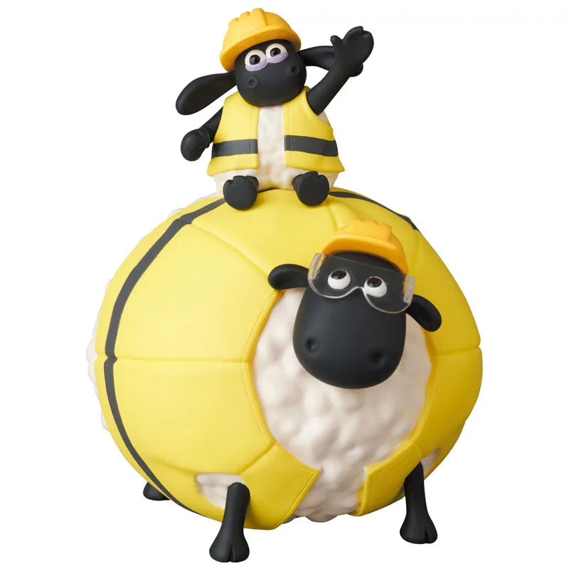 Ultra Detail Figure No.595 UDF A Shaun the Sheep Movie: Farmageddon - Timmy & Shirleyㅤ – Medicom Toy – ActionFigureBrasil