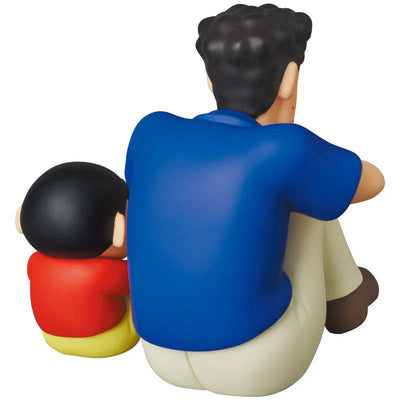 Ultra Detail Figure No.639 UDF Crayon Shin-chan Series 3 Ketsudakearuki Hiroshi & Shinnosukeㅤ – Medicom Toy – ActionFigureBrasil