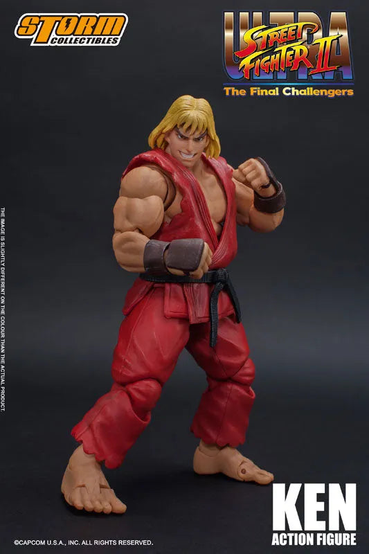Ultra Street Fighter II: The Final Challengers - Ken Masters - 1/12 (Storm Collectibles)ㅤ – Storm Collectibles – ActionFigureBrasil