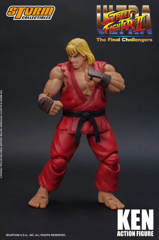 Ultra Street Fighter II: The Final Challengers - Ken Masters - 1/12 (Storm Collectibles)ㅤ – Storm Collectibles – ActionFigureBrasil
