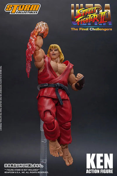 Ultra Street Fighter II: The Final Challengers - Ken Masters - 1/12 (Storm Collectibles)ㅤ – Storm Collectibles – ActionFigureBrasil — embalagem