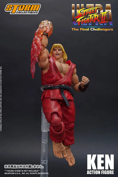 Ultra Street Fighter II: The Final Challengers - Ken Masters - 1/12 (Storm Collectibles)ㅤ – Storm Collectibles – ActionFigureBrasil — acessórios