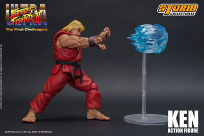 Ultra Street Fighter II: The Final Challengers - Ken Masters - 1/12 (Storm Collectibles)ㅤ – Storm Collectibles – ActionFigureBrasil — ambientada