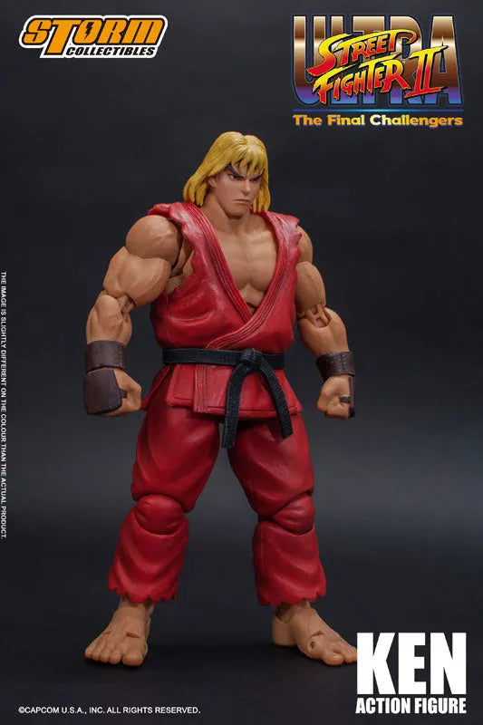 Ultra Street Fighter II: The Final Challengers - Ken Masters - 1/12 (Storm Collectibles)ㅤ – Storm Collectibles – ActionFigureBrasil