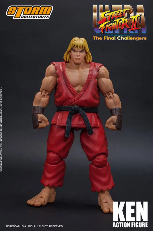 Ultra Street Fighter II: The Final Challengers - Ken Masters - 1/12 (Storm Collectibles)ㅤ – Storm Collectibles – ActionFigureBrasil