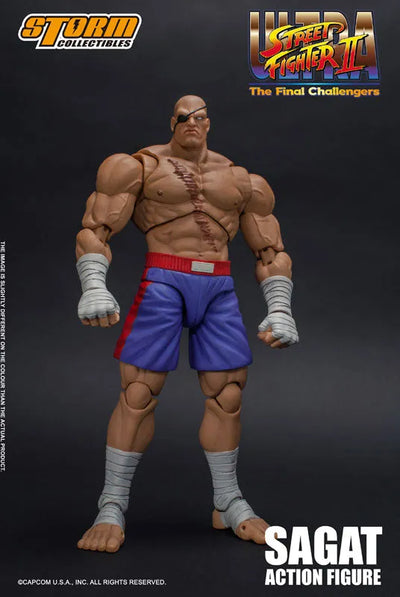 Ultra Street Fighter II: The Final Challengers - Sagat - 1/12 (Storm Collectibles)ㅤ – Storm Collectibles – ActionFigureBrasil