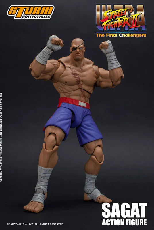 Ultra Street Fighter II: The Final Challengers - Sagat - 1/12 (Storm Collectibles)ㅤ – Storm Collectibles – ActionFigureBrasil