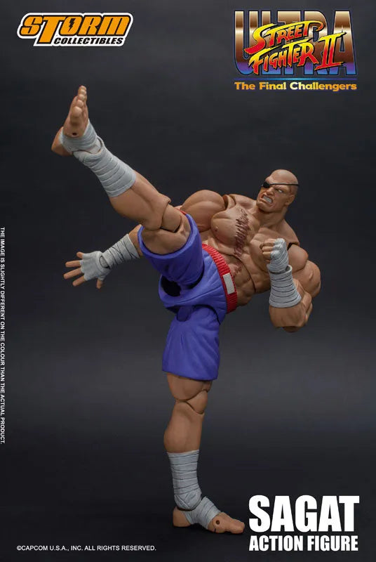 Ultra Street Fighter II: The Final Challengers - Sagat - 1/12 (Storm Collectibles)ㅤ – Storm Collectibles – ActionFigureBrasil