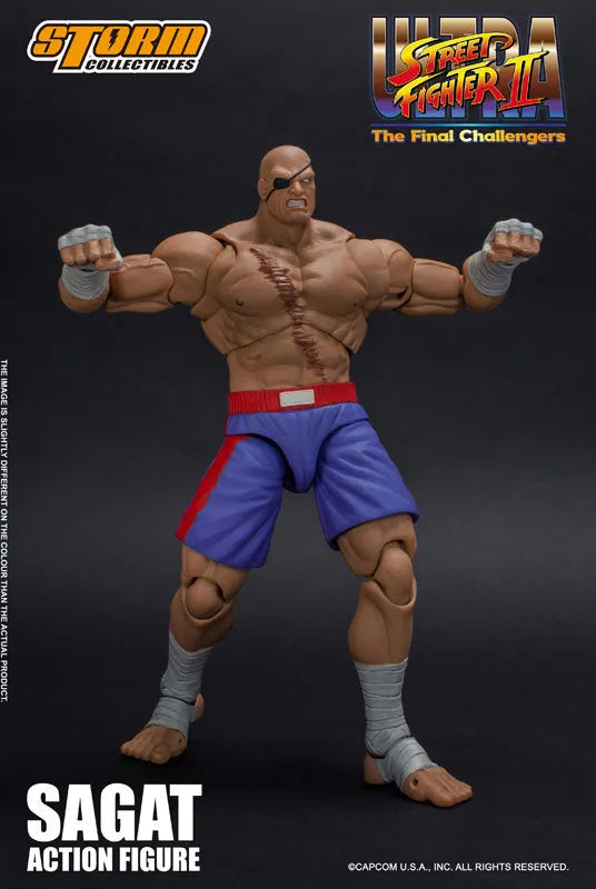 Ultra Street Fighter II: The Final Challengers - Sagat - 1/12 (Storm Collectibles)ㅤ – Storm Collectibles – ActionFigureBrasil