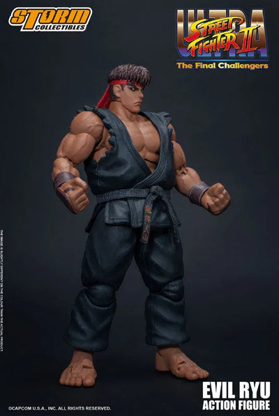 Ultra Street Fighter II: The Final Challengers - Satsui no Hadou ni Mezameta Ryuu - 1/12 (Storm Collectibles)ㅤ – Storm Collectibles – ActionFigureBrasil