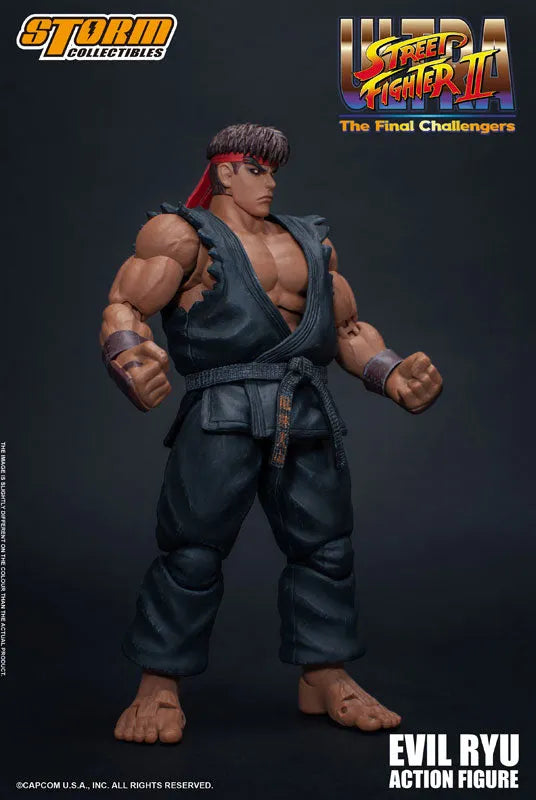 Ultra Street Fighter II: The Final Challengers - Satsui no Hadou ni Mezameta Ryuu - 1/12 (Storm Collectibles)ㅤ – Storm Collectibles – ActionFigureBrasil