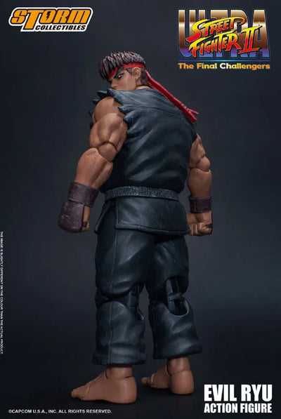 Ultra Street Fighter II: The Final Challengers - Satsui no Hadou ni Mezameta Ryuu - 1/12 (Storm Collectibles)ㅤ – Storm Collectibles – ActionFigureBrasil — ângulo diferente