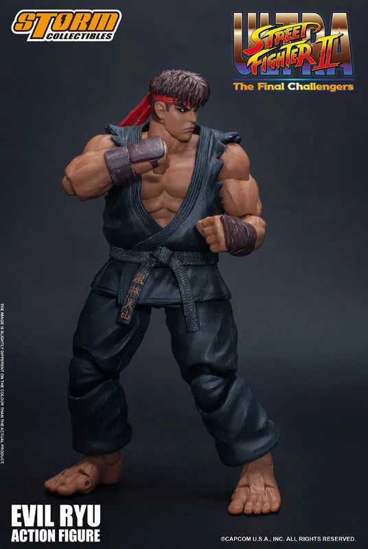 Ultra Street Fighter II: The Final Challengers - Satsui no Hadou ni Mezameta Ryuu - 1/12 (Storm Collectibles)ㅤ – Storm Collectibles – ActionFigureBrasil