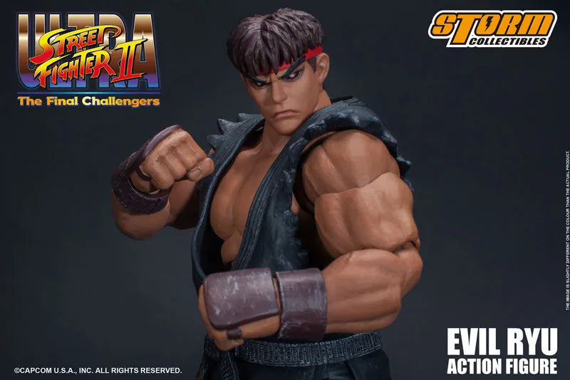 Ultra Street Fighter II: The Final Challengers - Satsui no Hadou ni Mezameta Ryuu - 1/12 (Storm Collectibles)ㅤ – Storm Collectibles – ActionFigureBrasil