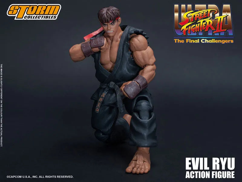 Ultra Street Fighter II: The Final Challengers - Satsui no Hadou ni Mezameta Ryuu - 1/12 (Storm Collectibles)ㅤ – Storm Collectibles – ActionFigureBrasil