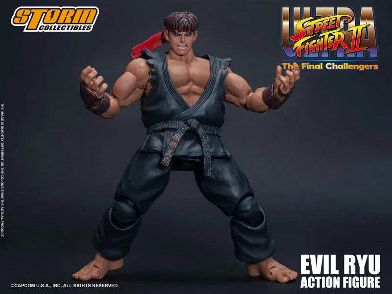 Ultra Street Fighter II: The Final Challengers - Satsui no Hadou ni Mezameta Ryuu - 1/12 (Storm Collectibles)ㅤ – Storm Collectibles – ActionFigureBrasil