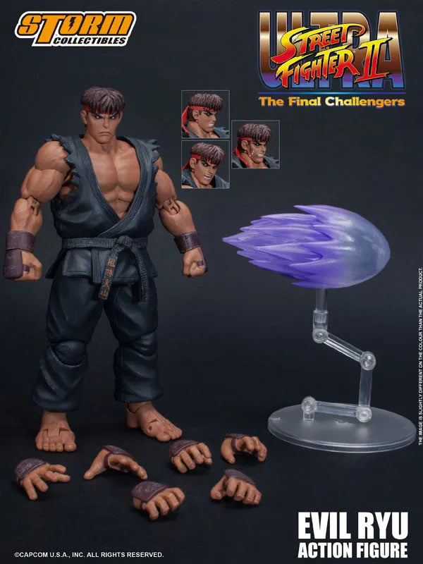 Ultra Street Fighter II: The Final Challengers - Satsui no Hadou ni Mezameta Ryuu - 1/12 (Storm Collectibles)ㅤ – Storm Collectibles – ActionFigureBrasil