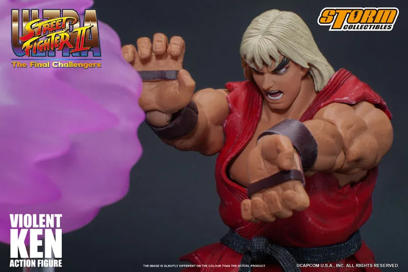 Ultra Street Fighter II: The Final Challengers - Sennousareta Ken - 1/12 (Storm Collectibles)ㅤ – Storm Collectibles – ActionFigureBrasil