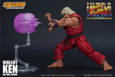 Ultra Street Fighter II: The Final Challengers - Sennousareta Ken - 1/12 (Storm Collectibles)ㅤ – Storm Collectibles – ActionFigureBrasil — detalhe do produto