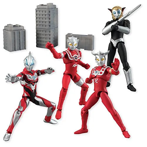Ultraman Leo - Astra - Bandai Shokugan - Candy Toy - Shodo - Shodo Ultraman VS5 (Bandai)ㅤ – Bandai – ActionFigureBrasil
