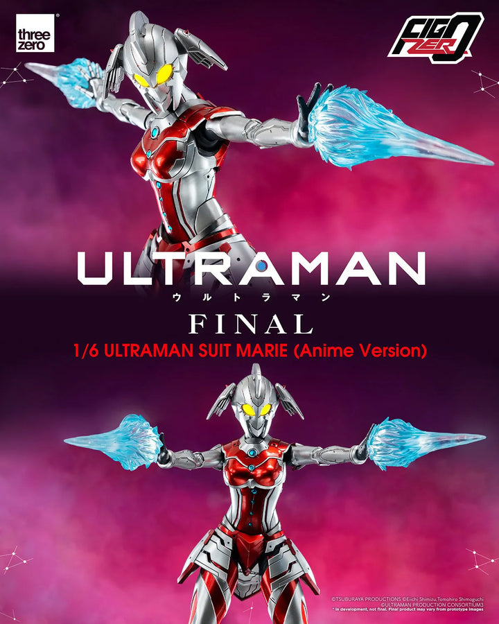 Ultraman Suit Marie (Anime Version) – Threezero – ActionFigure Brasil
