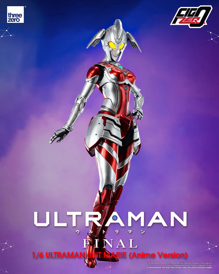 Ultraman Suit Marie (Anime Version) – Threezero – ActionFigure Brasil