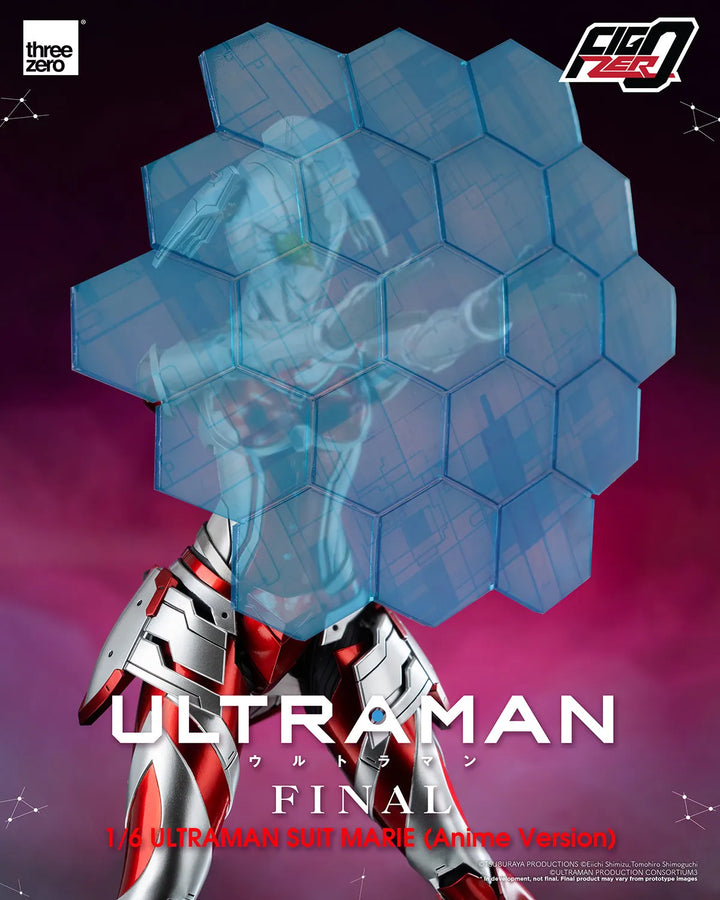 Ultraman Suit Marie (Anime Version) – Threezero – ActionFigure Brasil