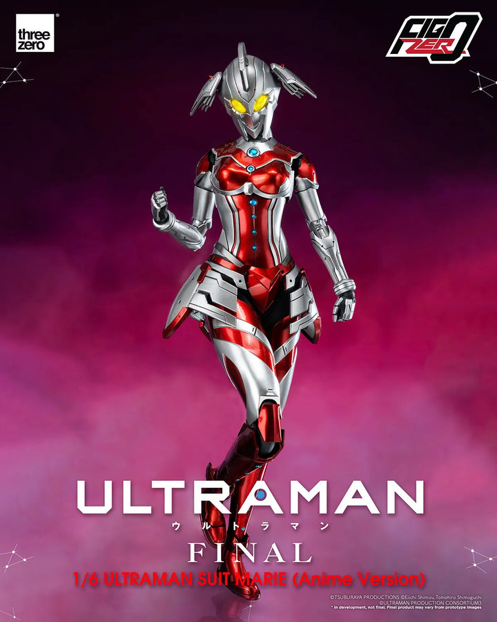 Ultraman Suit Marie (Anime Version) – Threezero – ActionFigure Brasil