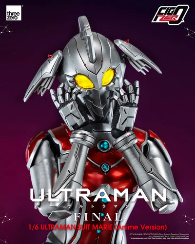 Ultraman Suit Marie (Anime Version) – Threezero – ActionFigure Brasil — ambientada