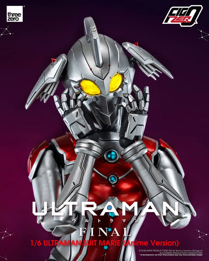 Ultraman Suit Marie (Anime Version) – Threezero – ActionFigure Brasil