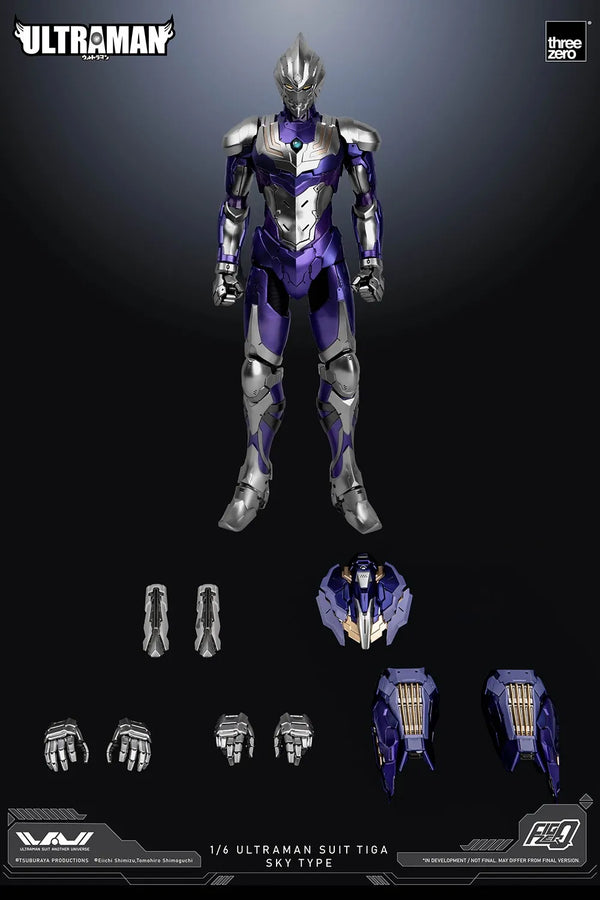 Ultraman Suit Tiga Sky Type – Threezero – ActionFigure Brasil