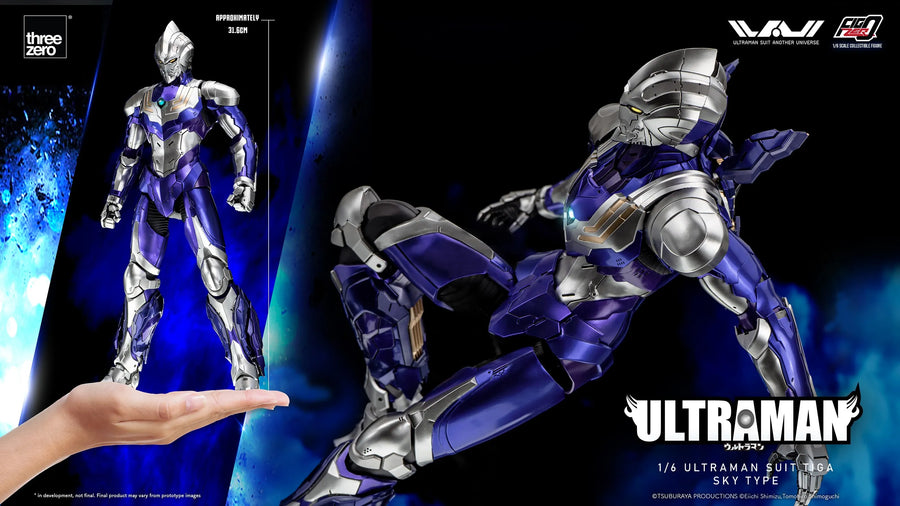 Ultraman Suit Tiga Sky Type – Threezero – ActionFigure Brasil