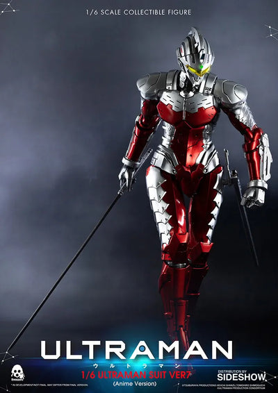 Ultraman Suit Ver7 (Anime Version) – Threezero – ActionFigure Brasil — ângulo diferente