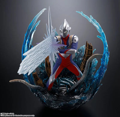 Ultraman Tiga - Chou Gekisen -Extra Battle- - Figuarts ZERO - Multi Type (Bandai Spirits)ㅤ – Bandai Spirits – ActionFigureBrasil — embalagem