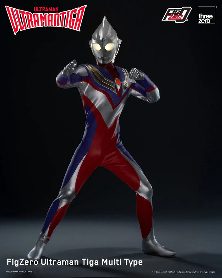 Ultraman Tiga Multi Type – Threezero – ActionFigure Brasil